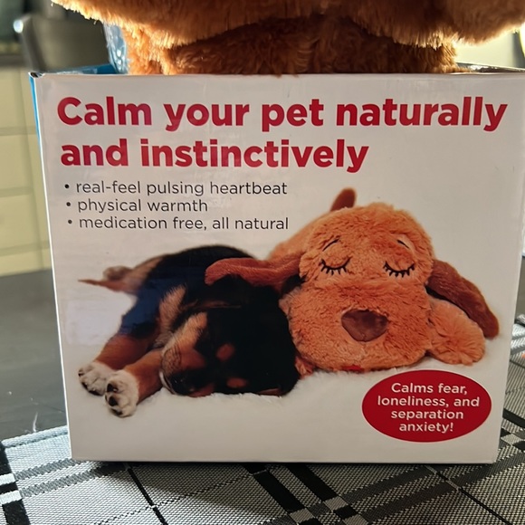 Brown heartbeat snuggle puppy - Picture 2 of 3